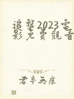 追击2023电影免费观看