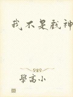 我不是戏神完本