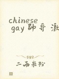 chinese gay 帅哥 激情