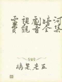 电视剧暗河传免费观看全集封面