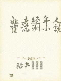 此去经年人未还霍沉洲小说