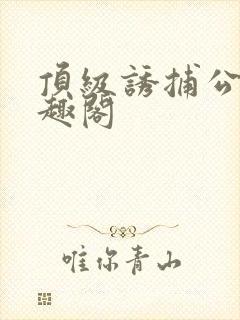 顶级诱捕公式笔趣阁