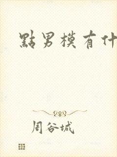 点男模有什么用