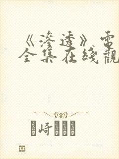 《渗透》电视剧全集在线观看免费