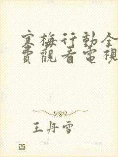 寒梅行动全集免费观看电视剧