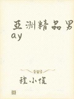 亚洲精品男同gay