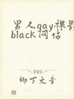 男人gay裸体black网站