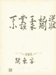 下堂王妃逆袭记小说未删版完整