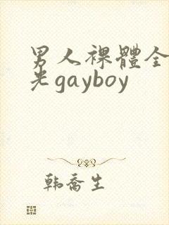 男人裸体全身精光gayboy封面