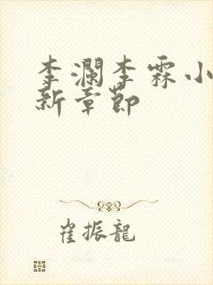 李澜李霖小说最新章节