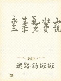 永生气壮山河第三季免费观看高清封面