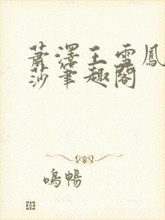 萧泽王雪凤苏丽莎笔趣阁