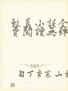 较真小说全文免费阅读无弹窗封面