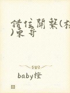 错位关系(校园)东哥