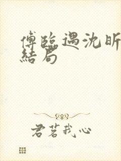 傅临遇沈昕宁大结局封面