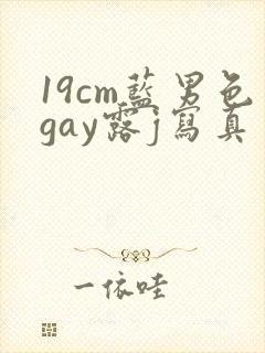 19cm蓝男色gay露j写真