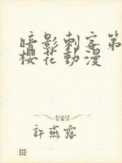 暗影刺客第五季樱花动漫封面