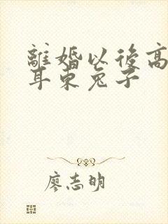 离婚以后高干 耳东兔子