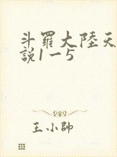 斗罗大陆天狂传说1一5