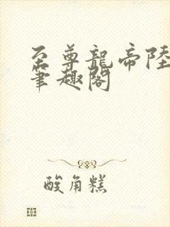 至尊龙帝陆鸣 笔趣阁