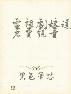 电视剧娘道全集免费观看封面