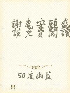 谢岁安顾盛年小说免费阅读最新章节