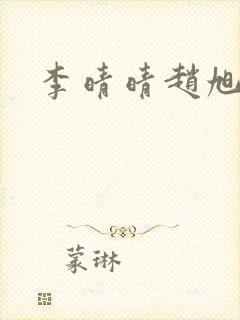 李晴晴赵旭小说封面