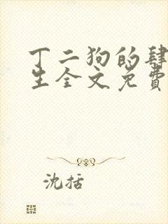 丁二狗的肆意人生全文免费阅读封面