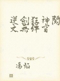 逆剑狂神阅读全文无弹窗封面