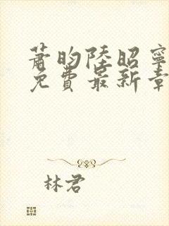 萧昀陆昭宁全文免费最新章节阅读