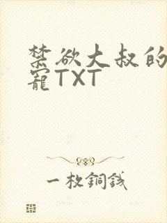 禁欲大叔的心尖宠TXT封面