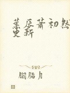 叶辰萧初然最快更新