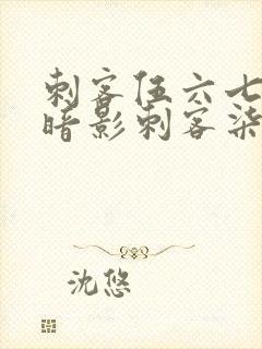 刺客伍六七中的暗影刺客柒