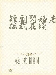 短剧闪婚老公是总裁在线