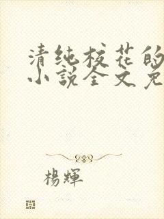 清纯校花的轶事小说全文免费阅读