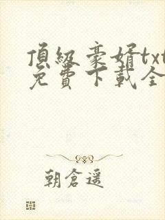 顶级豪婿txt免费下载全本