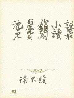 沈丽娟小说全文免费阅读最新章节