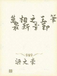 万相之王笔趣阁 最新章节封面