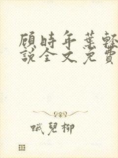 顾时年叶轻轻小说全文免费阅读封面