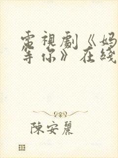 电视剧《妈妈在等你》在线观看