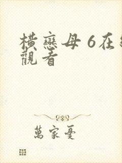 横恋母 6在线观看封面