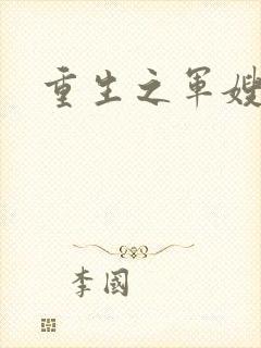 重生之军嫂封面