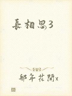 长相思3封面