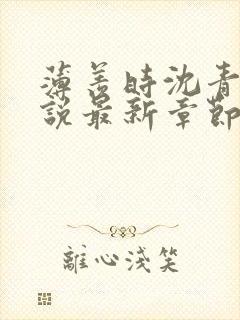 薄羡时沈青绾小说最新章节免费阅读