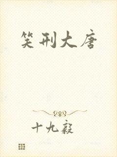 笑刑大唐封面