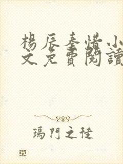 杨辰秦惜小说全文免费阅读无弹窗