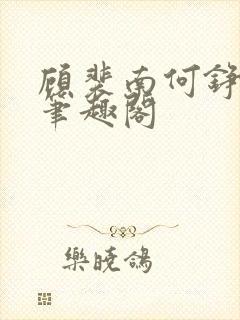 顾裴南何铮小说笔趣阁封面