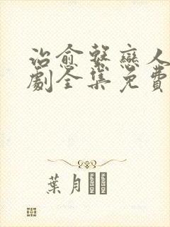 治愈系恋人电视剧全集免费观看高清封面