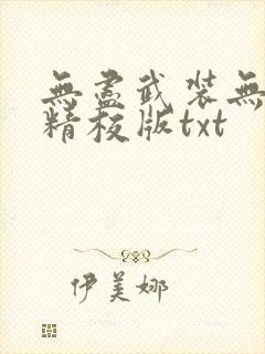 无尽武装无删减精校版txt