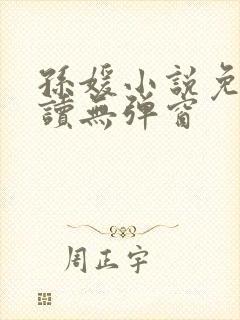 孙媛小说免费阅读无弹窗